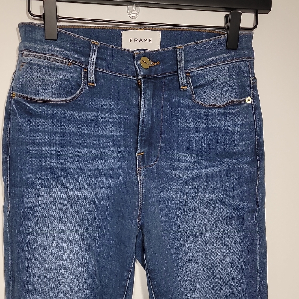 Frame Denim Women's Classic Blue Le Skinny Jeans